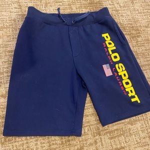 Blue Polo Ralph Lauren Sport Shorts Size Small